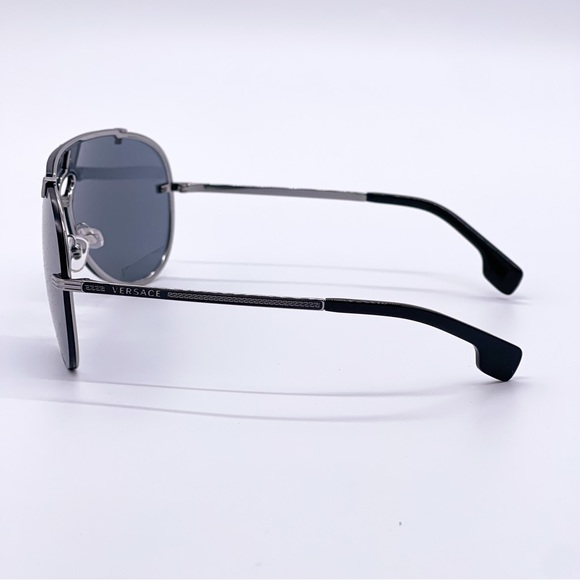 NEW VERSACE MOD 2243 10016G UNISEX SHIELD SUNGLASSES VERSACE VE2243 1001/6G - Picture 6 of 10